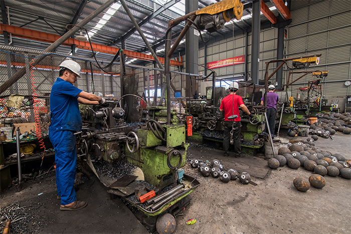 德宏网架配件车间